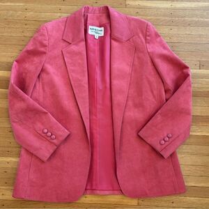 Vintage Roth Le Cover pink suede blazer/jacket